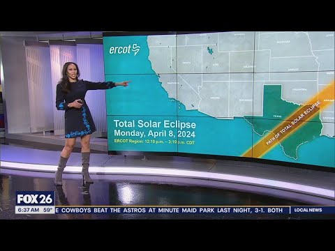 Total solar eclipse: Solar energy impact on Texas power grid [Video]