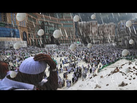 Saudi Arabia disappeared in 2 minutes! Super storm drops millions of ice bombs in Riyadh [Video]