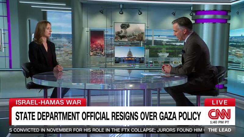 Ex-State Dept official explains resignation over Gaza policy [Video]