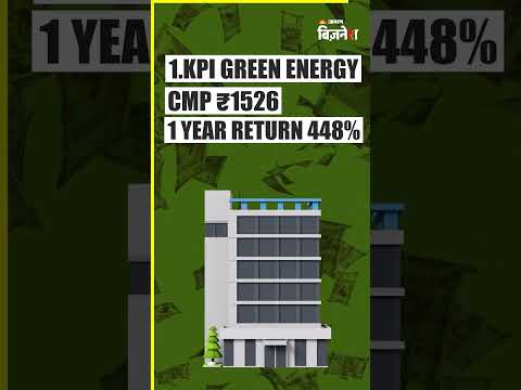 4 Best Green Energy Stocks In India! | Share Market News | Jagran Business [Video]