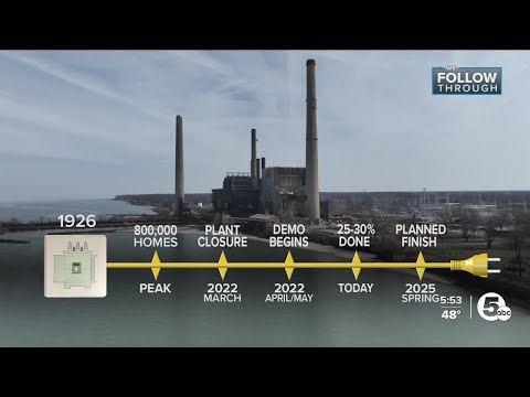 Avon Lake Power Plant demolition expected to finish in spring of 2025 [Video]