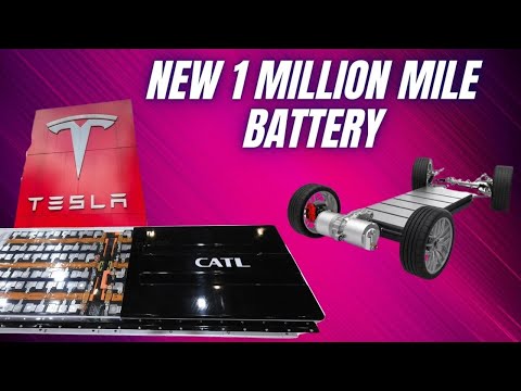 TESLA battery maker CATL reveal 1 million miles + zero degradation battery [Video]