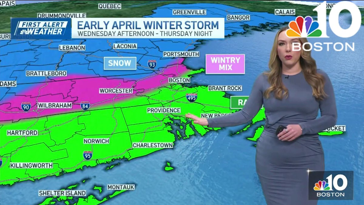 Early April noreaster could bring significant snow to parts of New England  NBC Boston [Video]