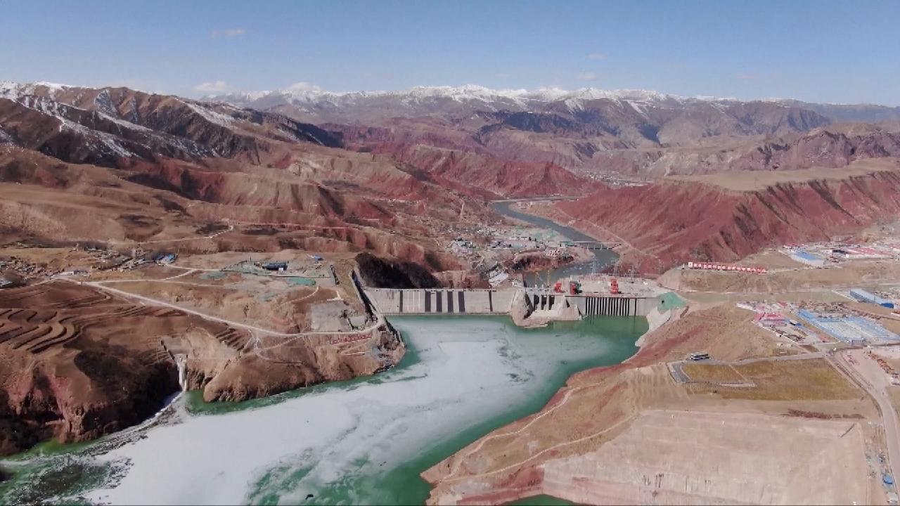 Construction of NW China’s Maerdang Hydropower Station in 60 seconds [Video]