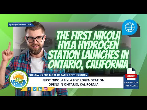 The very first Nikola HYLA hydrogen station has officially sprouted its roots in Ontario, California [Video]
