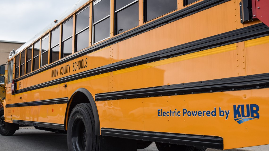 KUB introduces 2 new electric buses to Union Co. school system [Video]