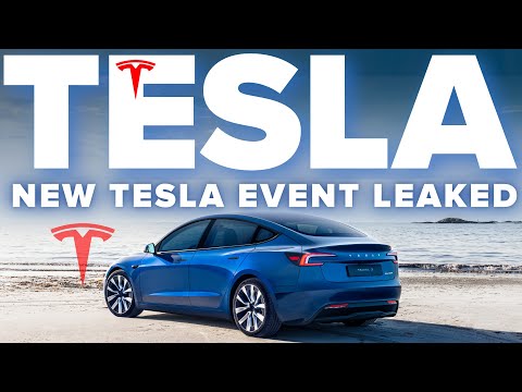 NEW Tesla Launch Event LEAKED | Full Unreleased Photos [Video]