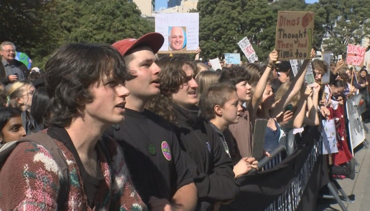 Students blast ACT leader David Seymour over climate strike comments [Video]