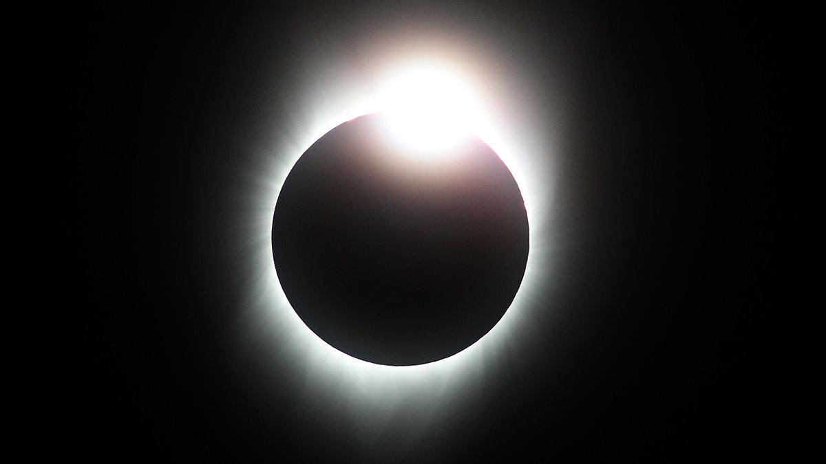 Solar eclipse diamond ring and Bailys Beads explained  NBC Chicago [Video]