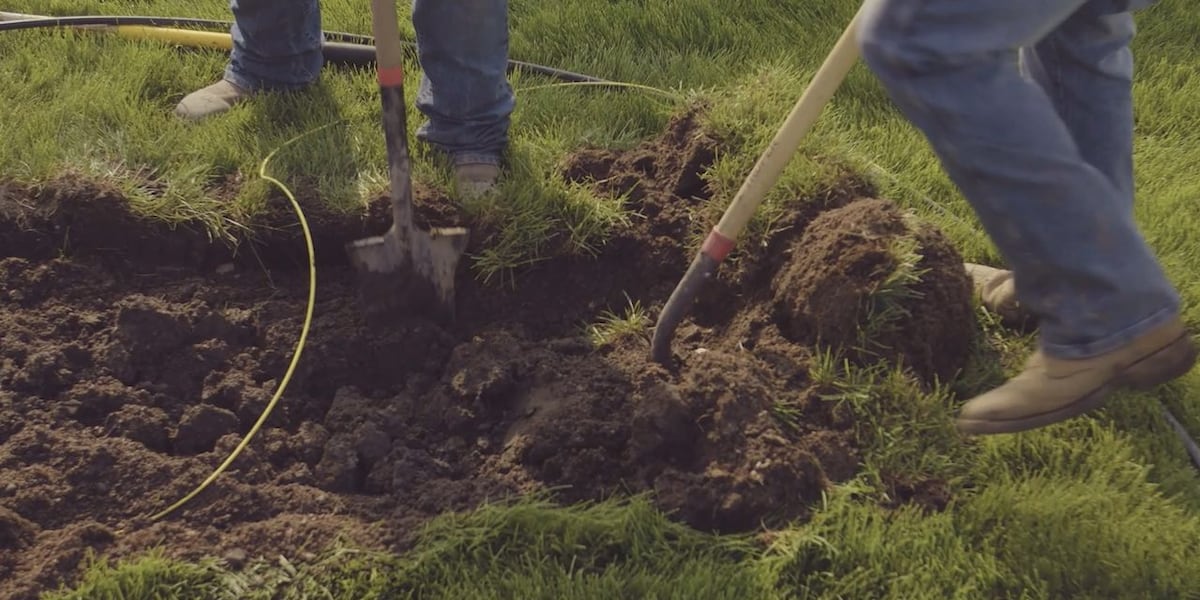 Be safe doing spring yard work; call 811 before digging [Video]