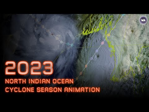 2023 North Indian Ocean Cyclone Season Animation [Video]