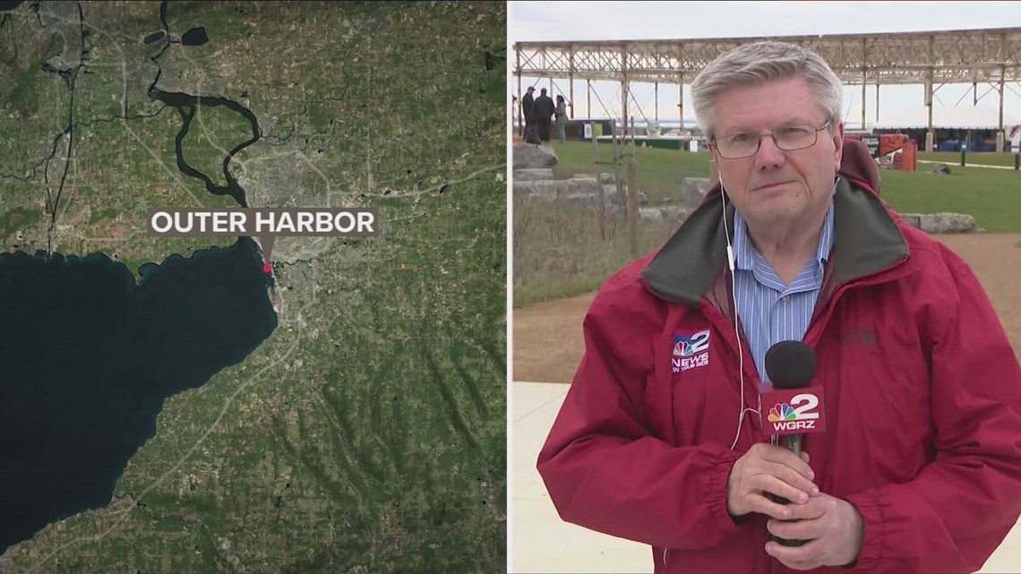 Total solar eclipse: Ron Plants is at the Buffalo Outer Harbor [Video]