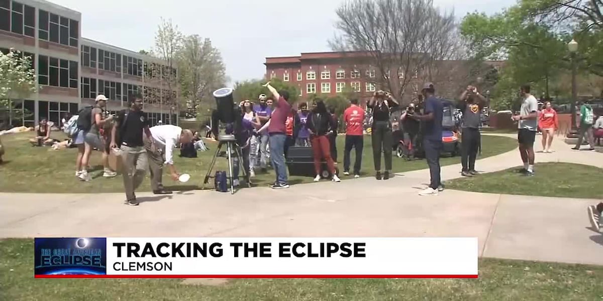 Eclipse Watch Parties at Clemson and in Laurens [Video]