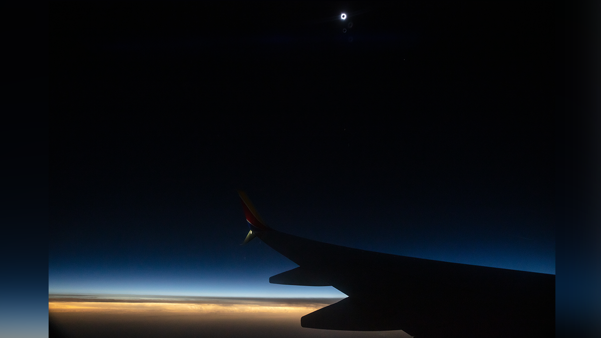 Southwest Airlines captures stunning solar eclipse images on Texas flights  NBC Connecticut [Video]