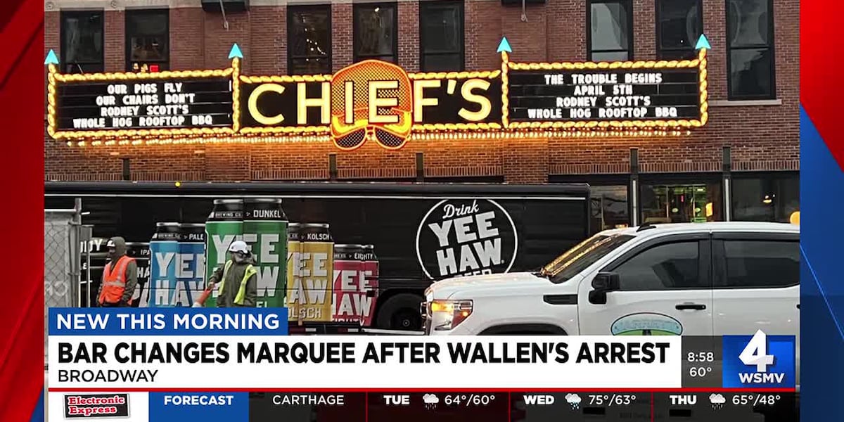Bar changes marquee after Morgan Wallen’s arrest [Video]