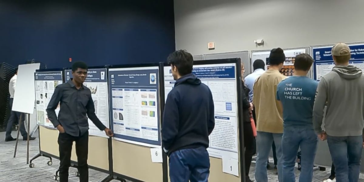14th Annual Student Research Symposium at South Dakota Mines had over 80 participants this year [Video]