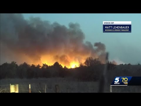 Woodward County wildfires injure 2 firefighters, prompt evacuations [Video]