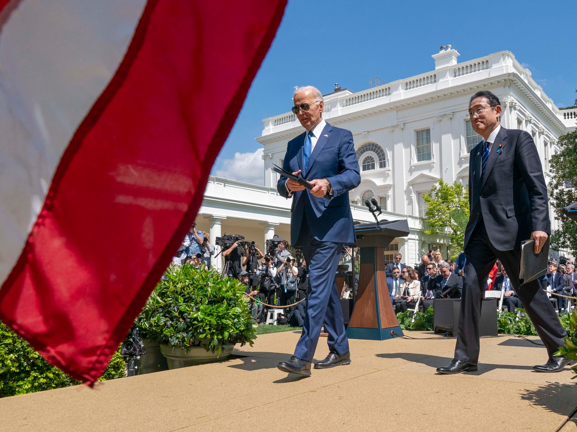 Biden, Japan leader Kishida announce stronger defence ties in state visit | South China Sea News [Video]