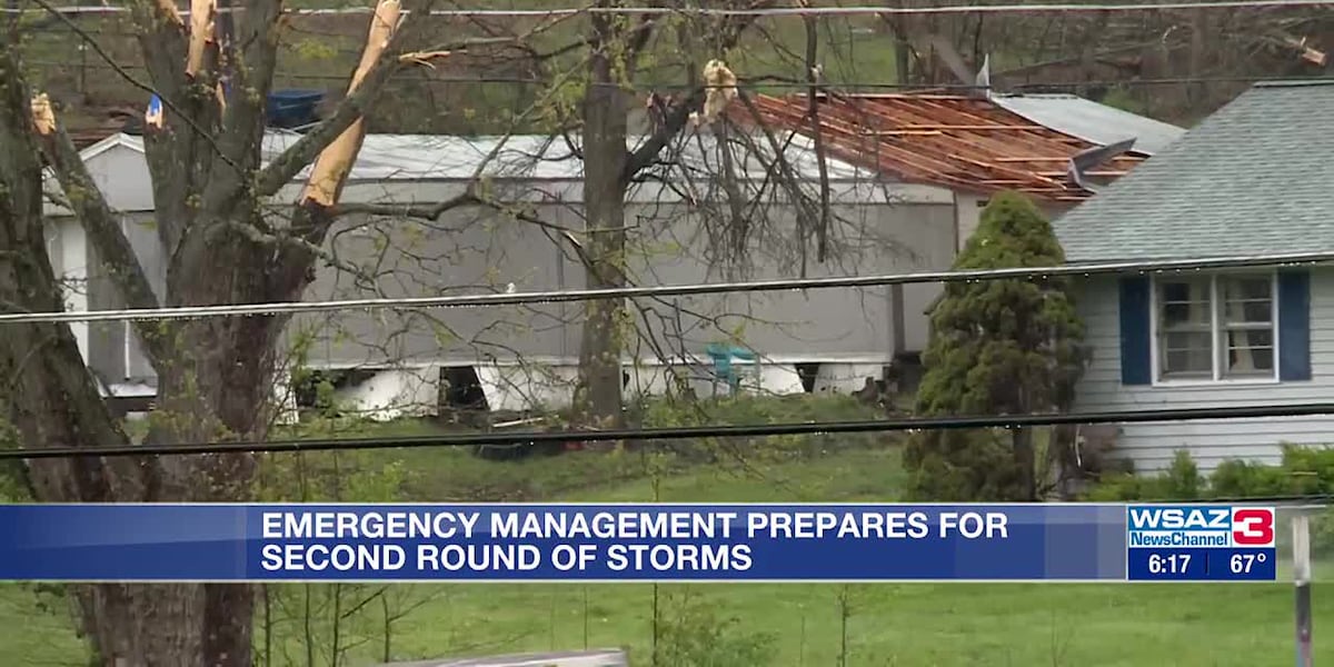 Emergency Management prepares for second round of storms [Video]