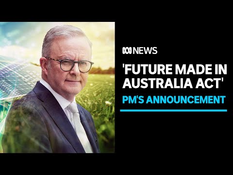 PM announces new Act to subsidise clean energy and manufacturing | ABC News [Video]