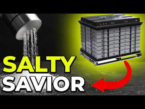 This NEW SALT WATER BATTERY Is Disrupting The Whole Energy Storage Industry! [Video]