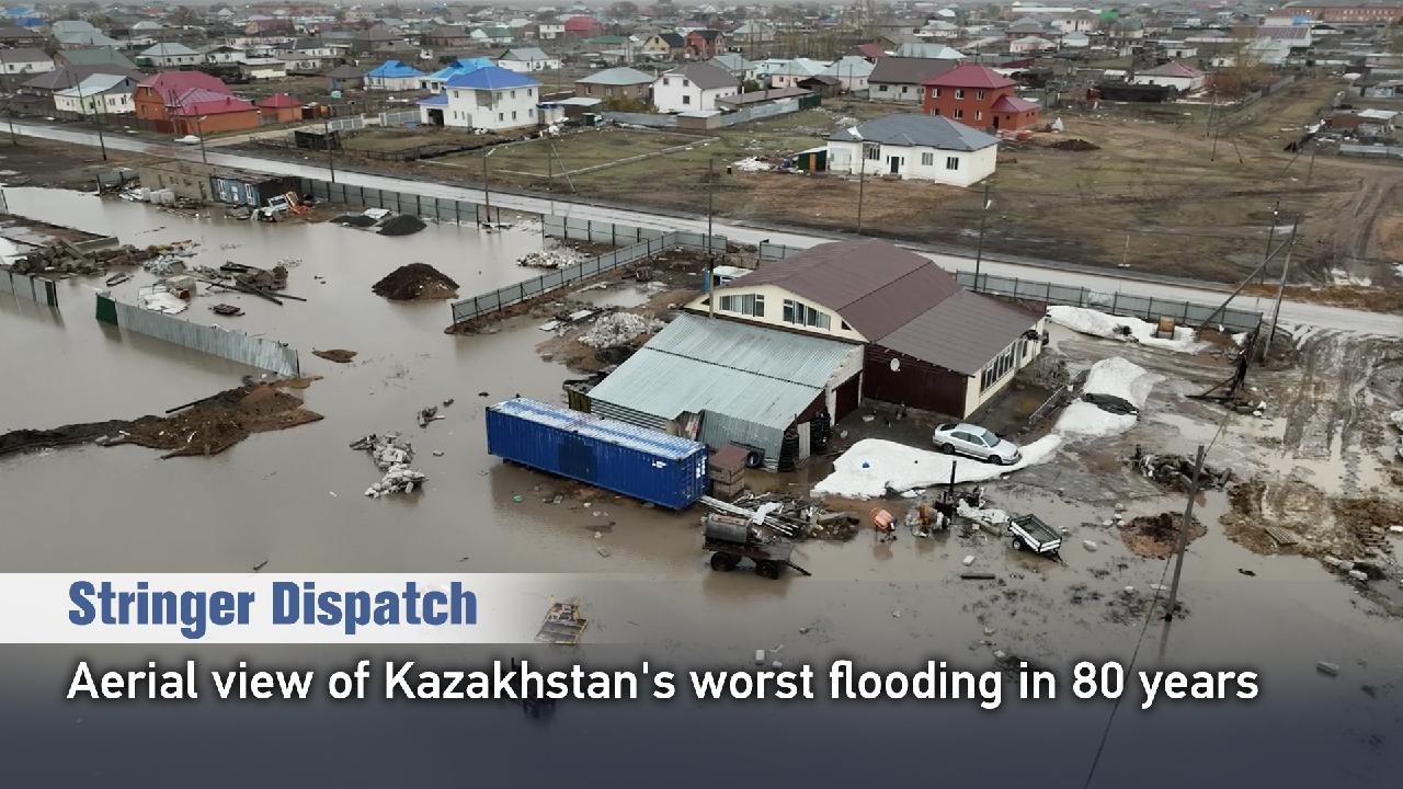 Aerial view of Kazakhstan’s worst flooding in 80 years [Video]