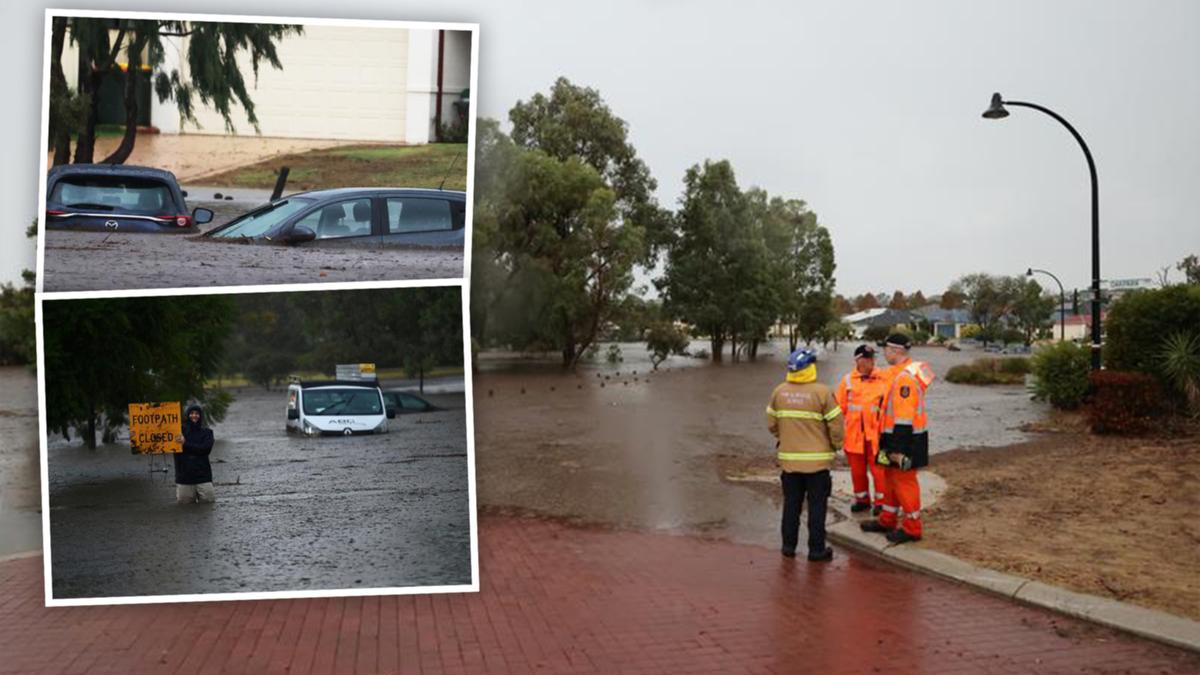 Perth weather: Thunderstorm, flash flooding hits WA as rain smashes northern suburbs [Video]