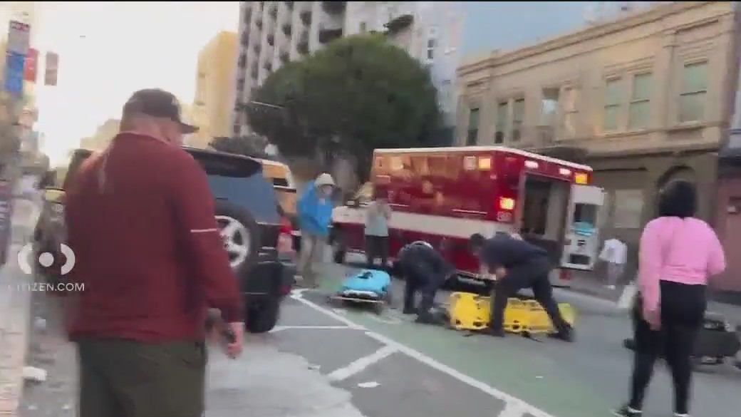 Woman in wheelchair hit by car in San Francisco’s Tenderloin neighborhood [Video]