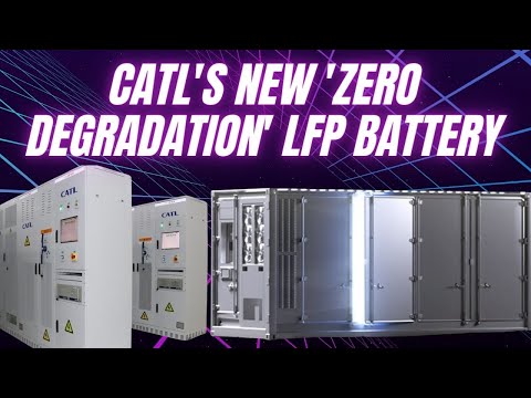 CATL’s new LFP battery lasts 3 million miles with 0% degradation for 5 years [Video]