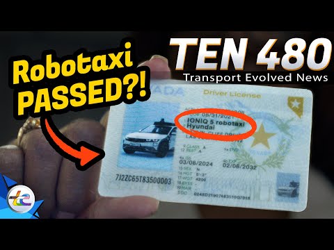 TEN Transport Evolved News Ep 480 – Robotaxi Passes Test, More Q1 Figures, Mustang Mach E Refresh [Video]