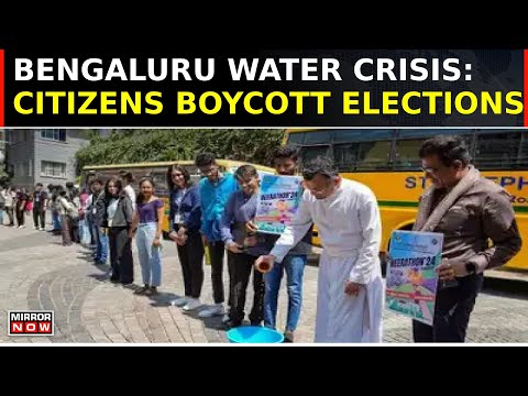 Bengaluru Water Crisis: Citizens Boycott Elections, Hold Netas Accountable | Latest English News [Video]