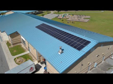 ENC school system adds solar panels saving thousands in energy each year [Video]