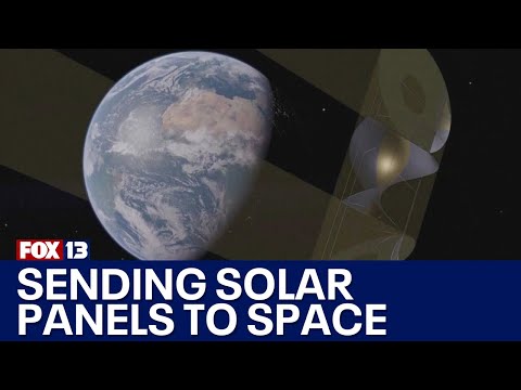 Company sending solar panels to space | FOX 13 Seattle [Video]