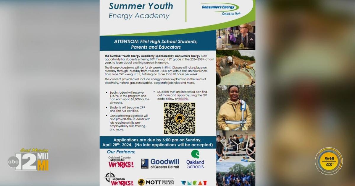 Mott Community College to offer Summer Youth Energy Academy | Community [Video]