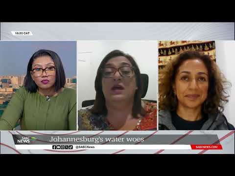 Johannesburg’s escalating water crisis: Dr Ferrial Adam and Ayesha Laher [Video]