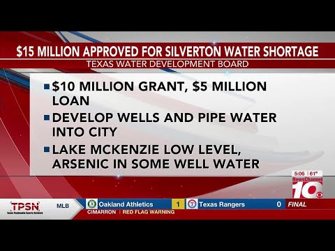 VIDEO: Officials grant Silverton $15 million in aid for water shortage, contamination [Video]