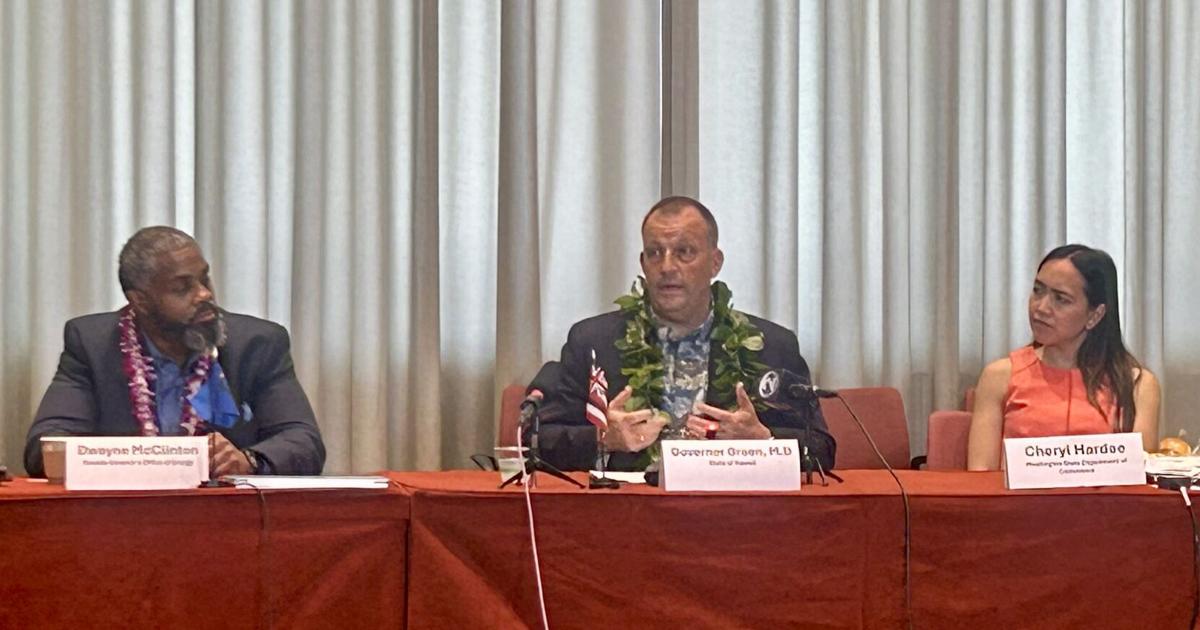 Governor Josh Green outlines diverse energy strategies for hawaii’s renewable goals | Local [Video]