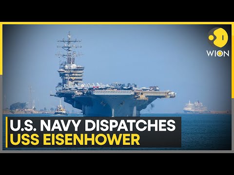 Iran attacks Israel: US Navy dispatches nuclear-powered aircraft carrier USS Eisenhower | WION [Video]
