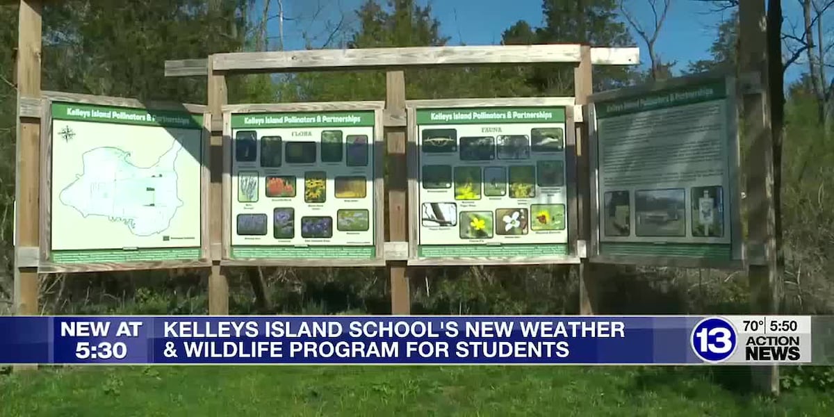 Kelleys Island School kicks off new weather & wildlife program for students [Video]