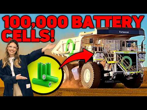 This GIANT Electric Mining Truck Charges in Under 30 minutes! [Video]