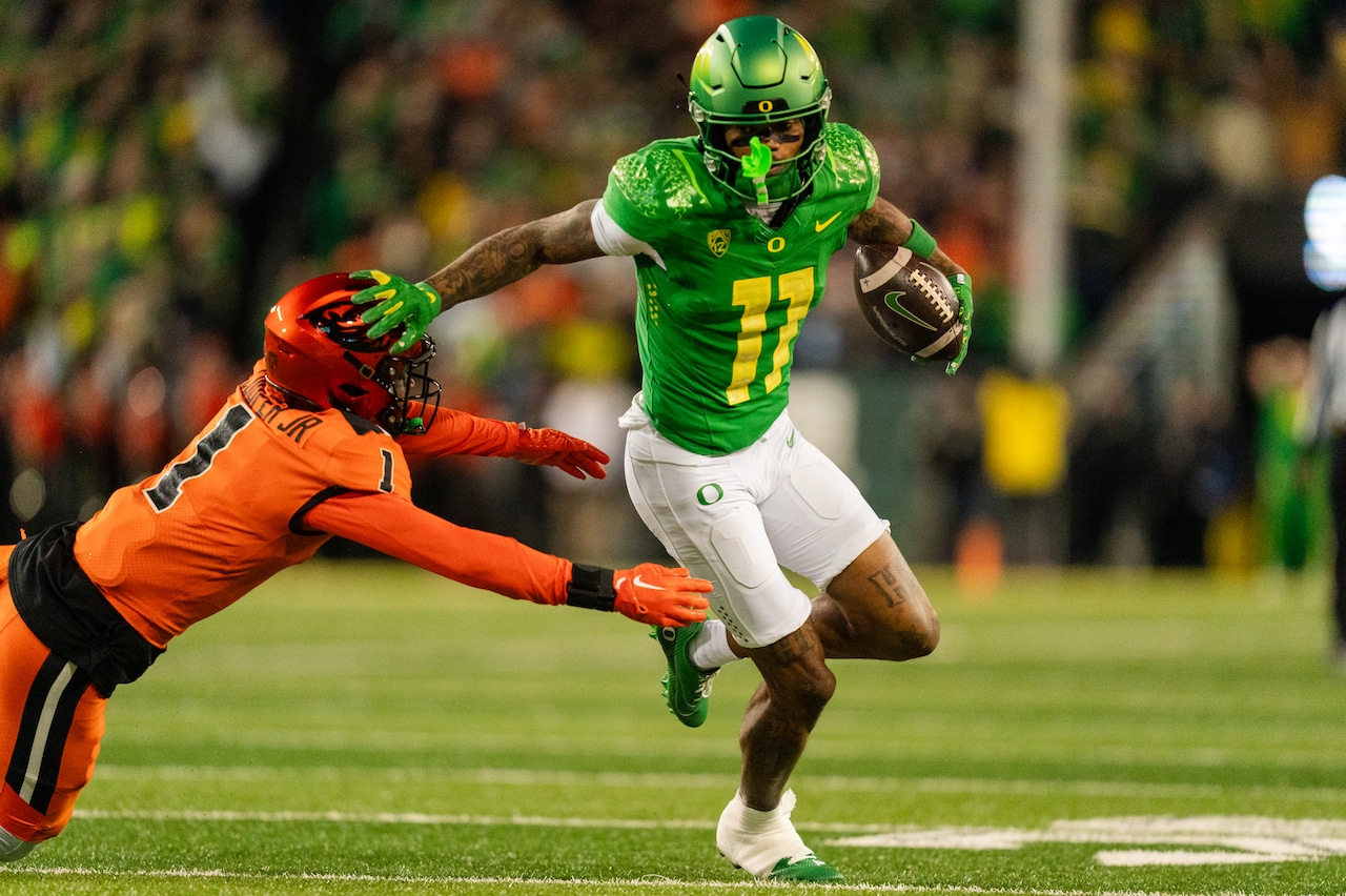 NFL draft 2024: Former Oregon Ducks star Troy Franklin can be a number one wide receiver in the NFL [Video]