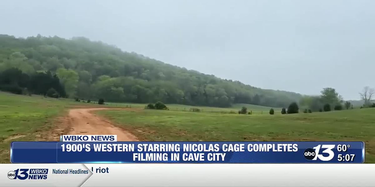Filming wraps on Nicolas Cage western shot in Cave City [Video]