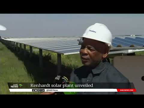 Electricity Minister unveils hybrid solar and battery storage projects in Kenhardt, N Cape [Video]