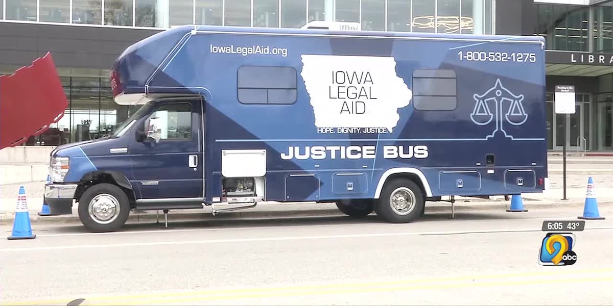 Iowa Legal Aid launches mobile law office for disaster response [Video]