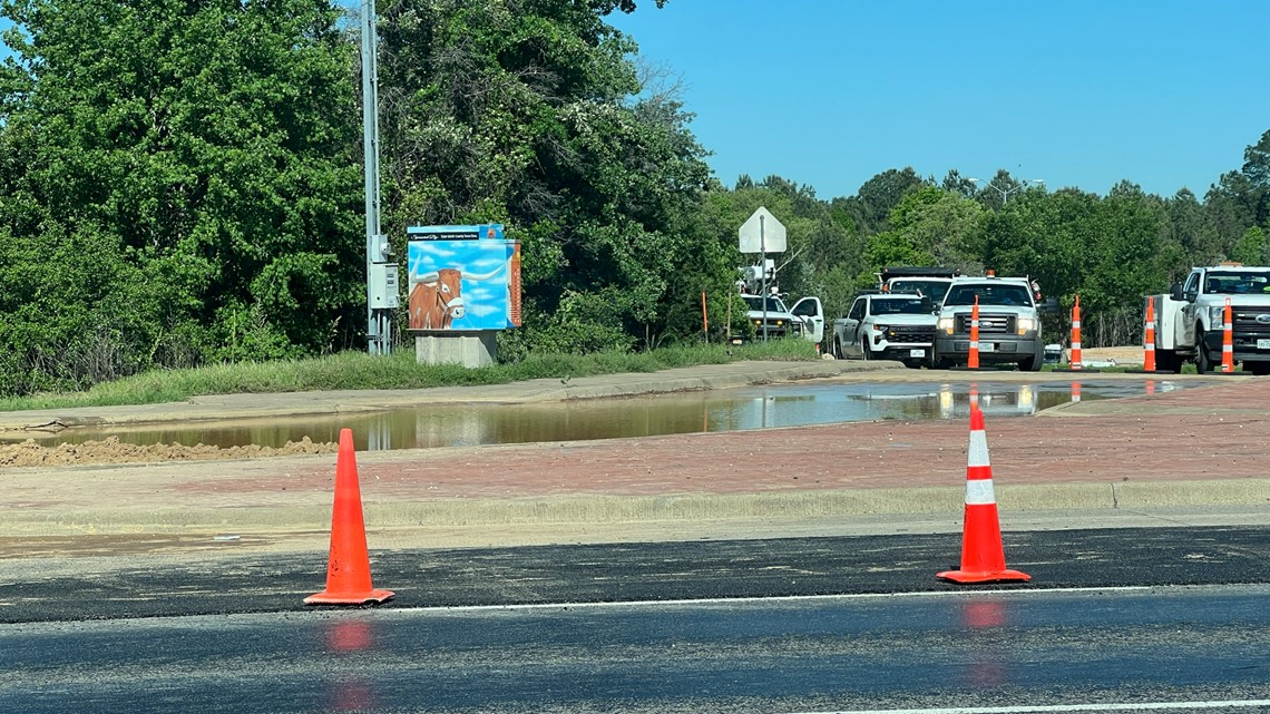 Water main break causing outages, low pressure in west Tyler [Video]