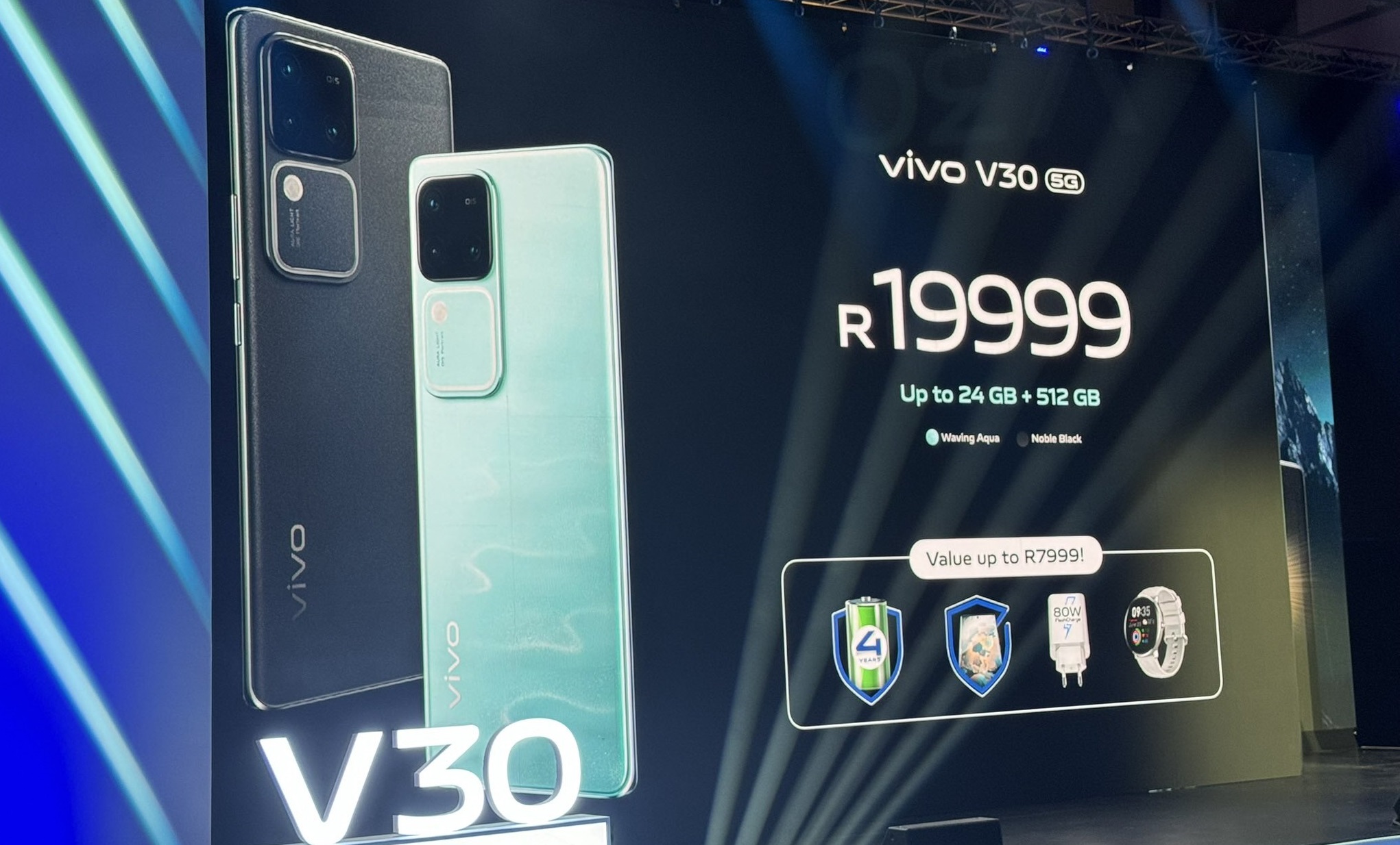 When you buy the vivo V30 5G, you get R7999 worth of bonuses [Video]