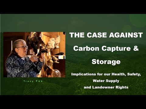 CO2 Pipelines – A Local Perspective and the Case Against [Video]
