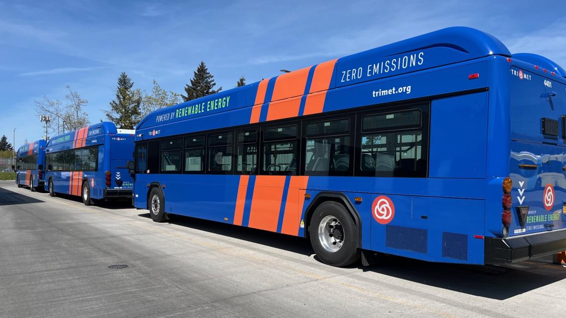 TriMet expands electric bus fleet on Portland roads [Video]