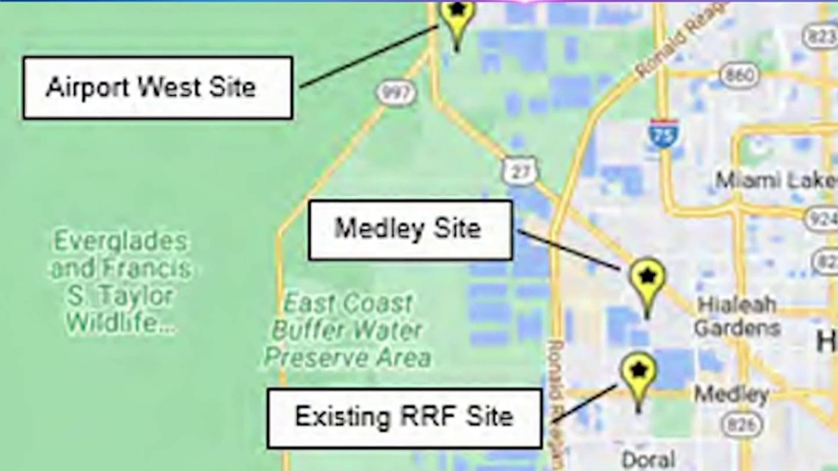 3 sites under consideration for Miami-Dade waste-to-energy plant  NBC 6 South Florida [Video]