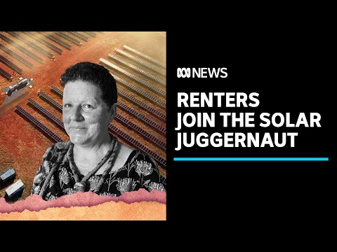 Some renters are muscling in on the solar energy boom | ABC News [Video]